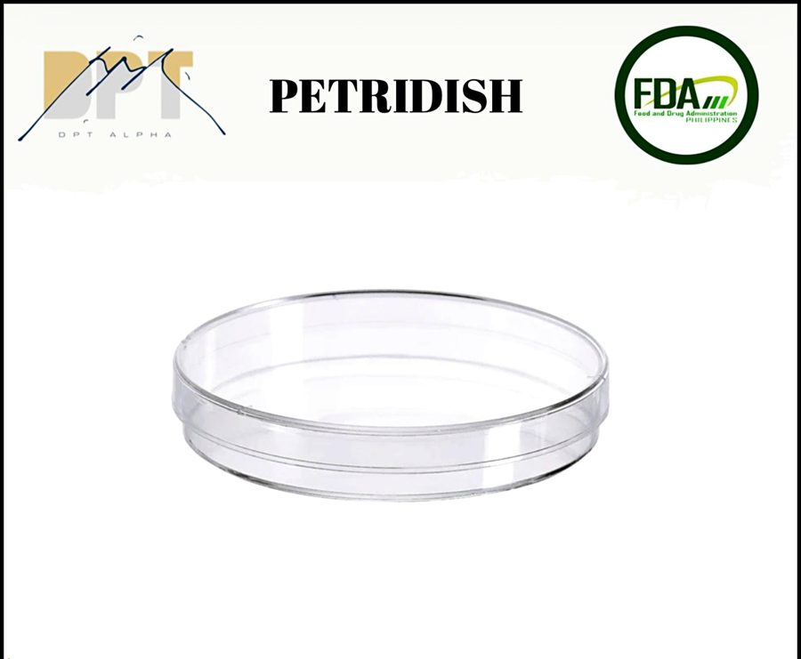 DPT Alpha sterile petri dish